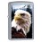 Zippo Eagle Pocket Lighter, Street Chrome