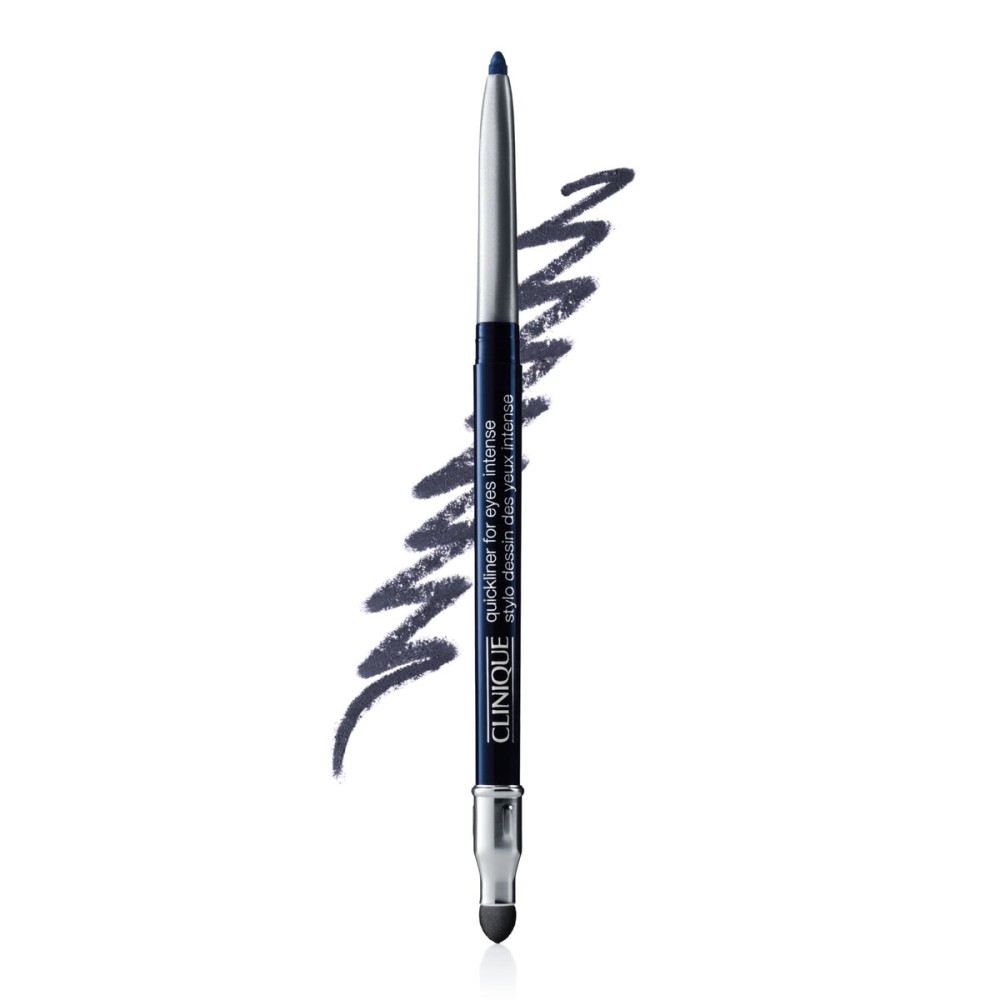 Clinique Quickliner For Eyes Intense Eyeliner Pencil | Water Resistant, Smudge Resistant + Safe For Sensitive Eyes, Intense Midnight