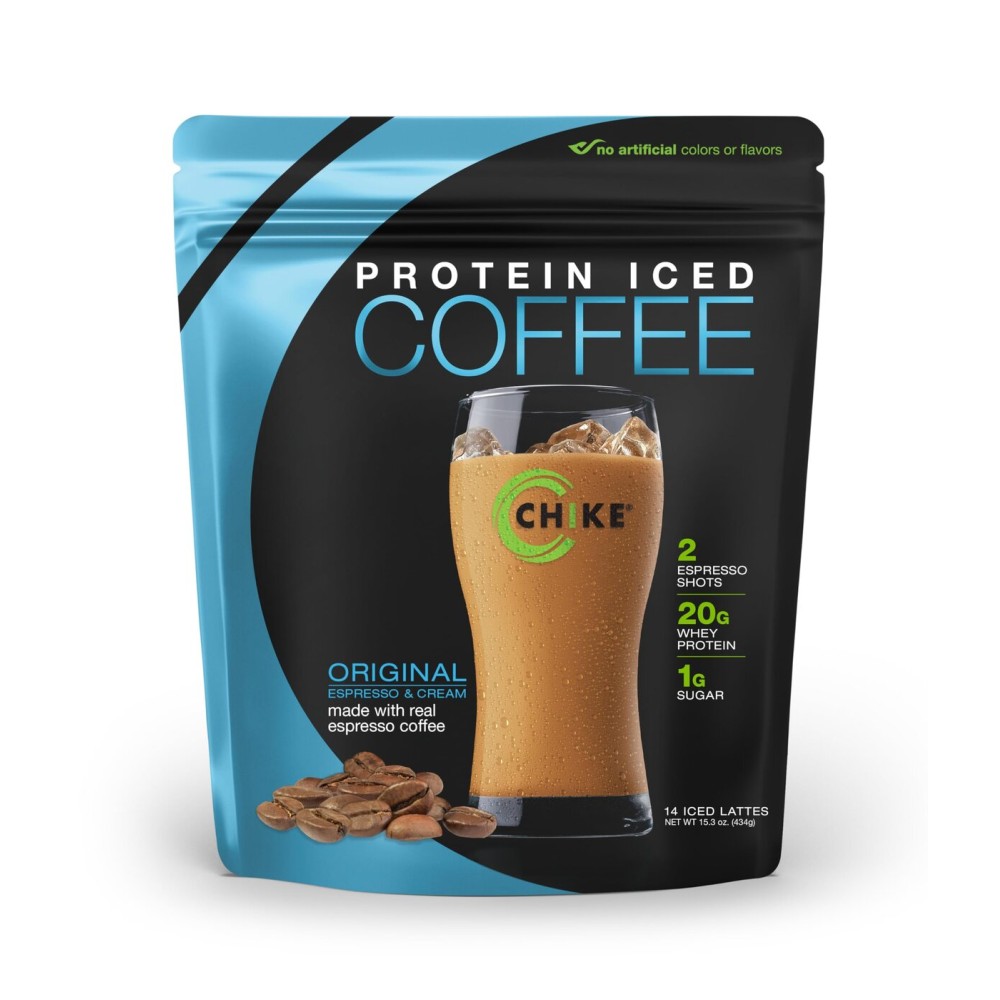 Chike High Protein Iced Coffee, Original, 14 Servings (15.1 Ounce)