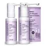 Keranique Hair Regrowth Treatment for Women - 2% Minoxidil for Women Hair Growth & Thickening - Topical Solution Scalp Treatment for Hair Loss & Thinning w/Precision Spray Applicator - 4 Fl Oz