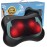Zyllion Shiatsu Back and Neck Massager with Heat - 3D Electric Kneading Deep Tissue Massage Pillow for Muscle Pain Relief, Black, ZMA-13