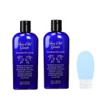 Two Old Goats Lotion 8oz (Pack of 2) - with Exclusive Travel Bottle