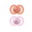 MAM Original Baby Pacifier, Nipple Shape Helps Promote Healthy Oral Development, Sterilizer Case, 2 Pack, 6-16 Months, Pearl/Girl