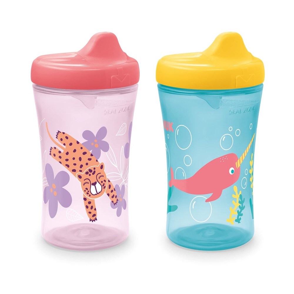 NUK First Essentials Hard Spout Spill Proof Sippy Cup - BPA Free, Spill Proof Sippy Cup