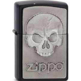 Zippo Phantom Skull Emblem Windproof Pocket Lighter