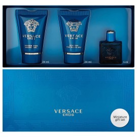 Versace Eros Perfume for Men 3 Piece Mini Gift Set