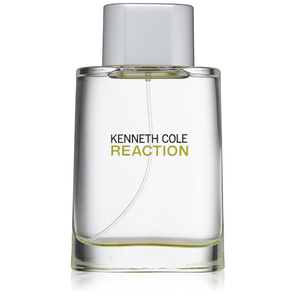 Kenneth Cole Reaction Eau de Toilette Spray Cologne for Men, Notes of Juicy Lime, Crisp Green Apple, Patchouli, Citrus Green Woody Fragrance, Fresh & Energetic Scent