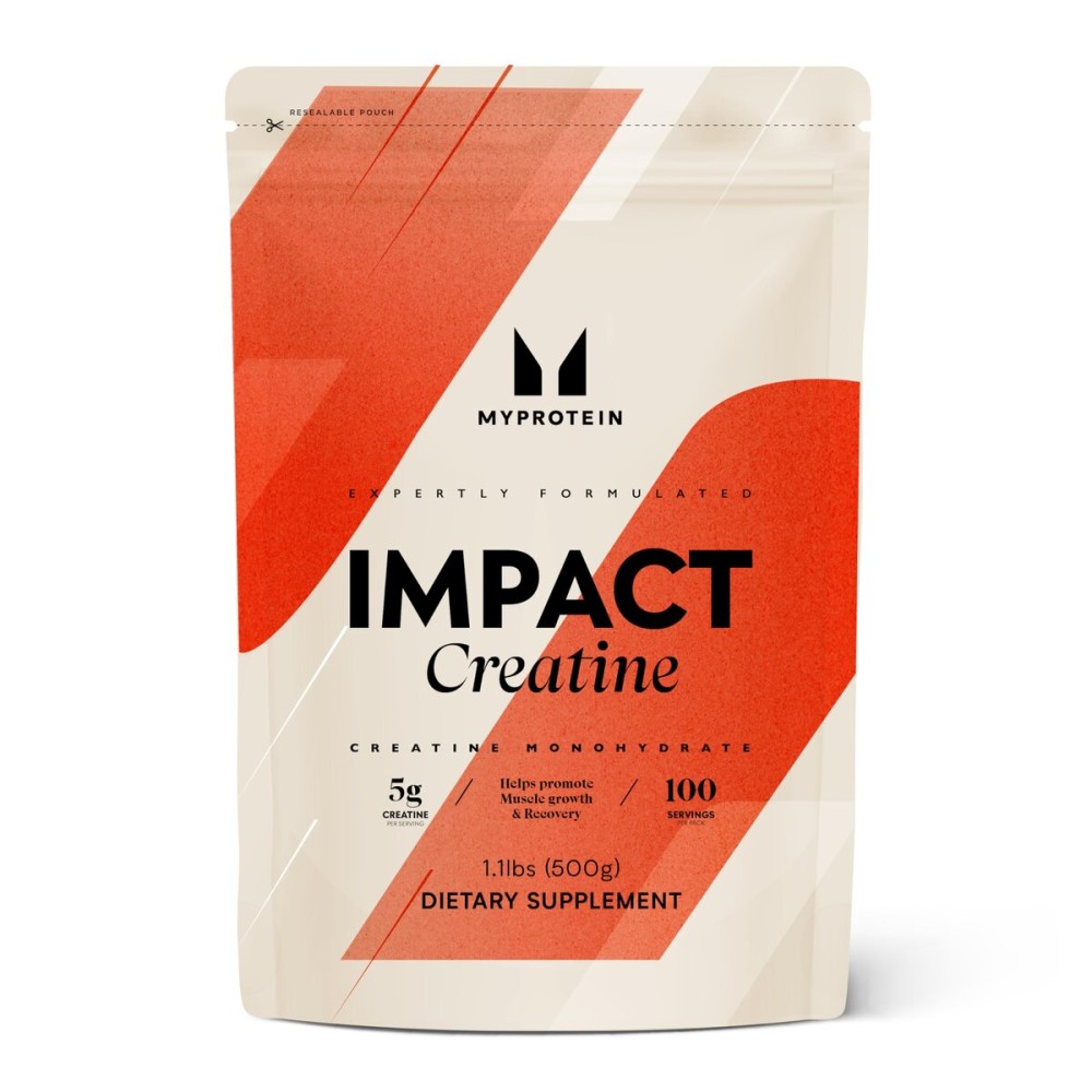 Myprotein Creatine Monohydrate Powder, 100 Servings (1.1lbs), Pure Unflavored Creatine Powder, Post/Pre Workout Supplement for All Sports & Exercises