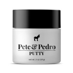 Pete & Pedro HAIR PUTTY - Strong Hold, Matte Finish, Low Shine Hair Clay for Men, Ideal for Hairstyling & Grooming Medium, Messy, & Shorter Hairstyles | Water soluble, As Seen on Shark Tank, 2 oz.