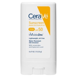 CeraVe Mineral Sunscreen Stick SPF 50, Broad Spect..