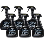HOPE\'S Perfect Glass Cleaner Spray, Streak-Free, Ammonia-Free Window, Mirror, Screen, Tinted Glass, and Shower Door Cleaner, Indoor and Outdoor Glass Surfaces, 32 Fl Oz, Pack of 6