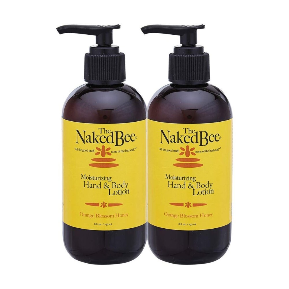 The Naked Bee Orange Blossom Honey Hand & Body Lotion, 8 oz - 2 Pack