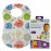 Bibsters, Sesame Street Large Disposable Bibs with Patented Crumb-Catcher, Leakproof Liner, and Reusable Fastener, Ages 6+ Months, 32 count