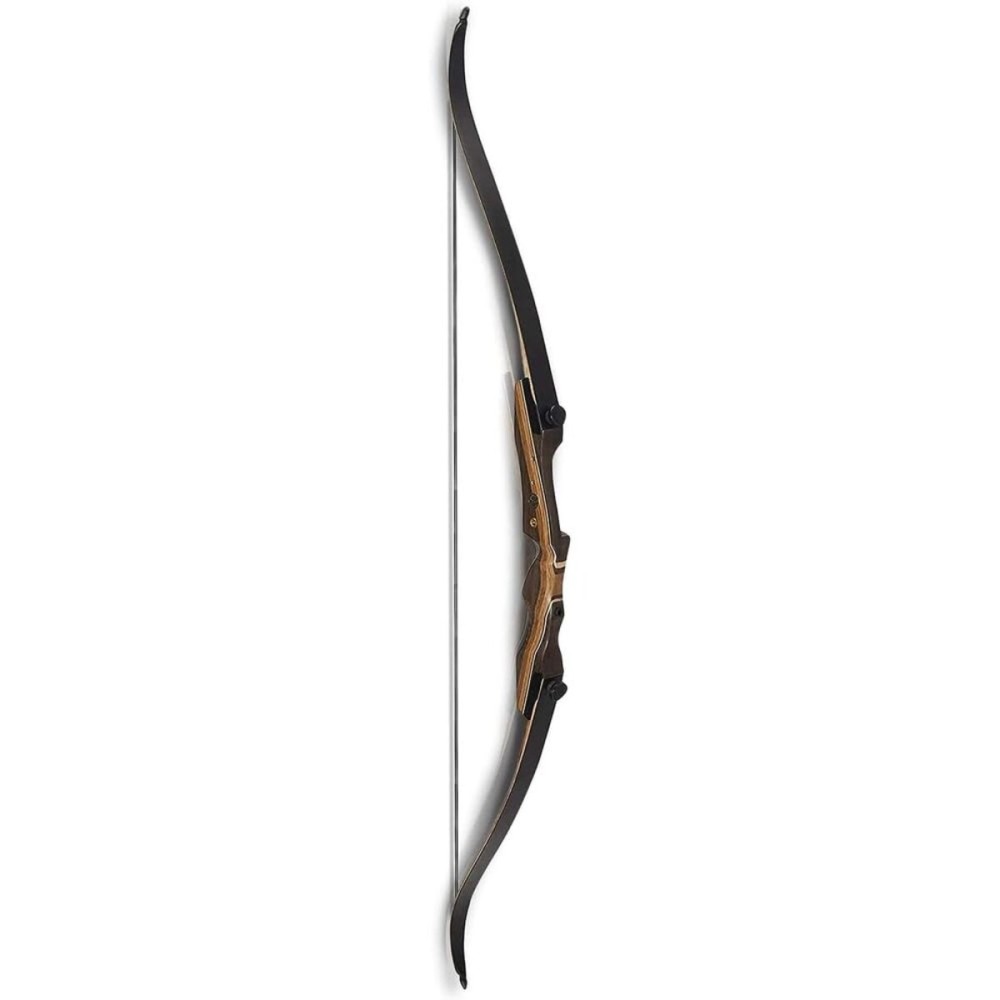 Samick Sage Archery Takedown Recurve Bow 62 inch - Bows for Teens to Adults - Beginners to Advanced, for Hunting & Target Practice, 55LB Draw Weight Left Handed