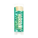Hurraw! Coconut, Mint, Lemongrass (Pitta) Lip Balm: Organic, Certified Vegan, Cruelty and Gluten Free. Non-GMO, 100% Natural Ingredients. Bee, Shea, Soy and Palm Free. Made in USA