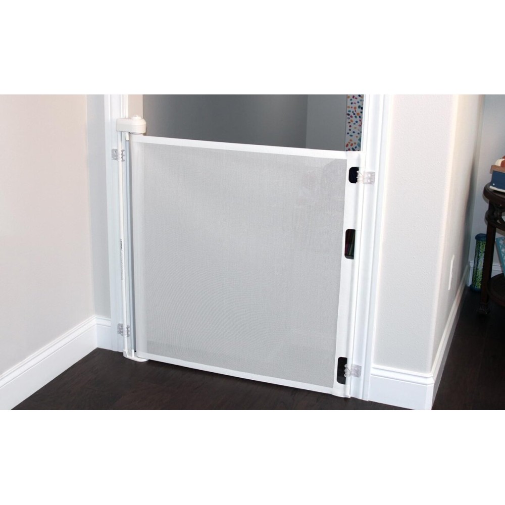 Retract-A-Gate 72 White: The Original and only Made in USA Retractable Baby, Dog, & Cat Gate