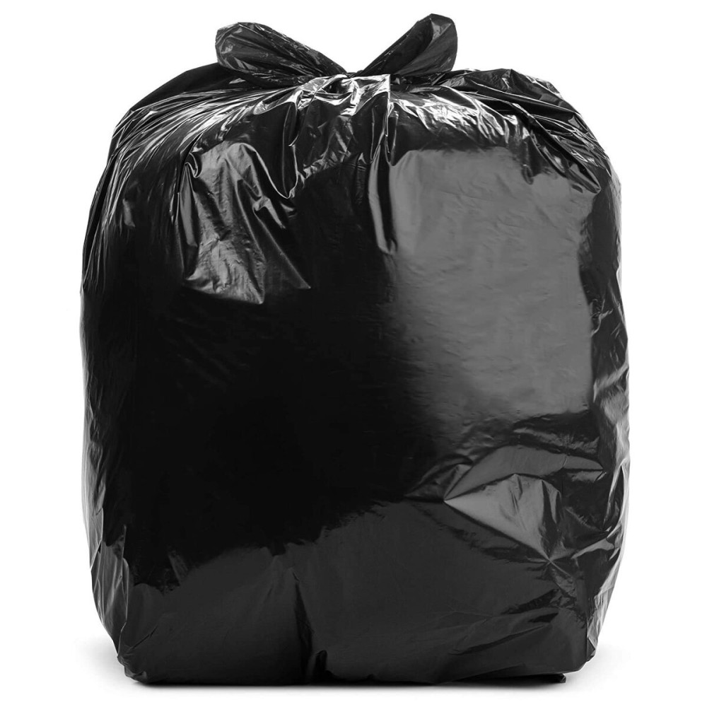 Aluf Plastics RCM-4047XX Coex Low Density Blend Star Seal Bag on Coreless Roll, 45 Gallon Capacity, 47 Length x 40 Width, 65 lbs Max Load, Black (Pack of 100)