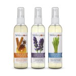 Natural Flower Power Air Freshener Spray - Odor Eliminator with Essential Oils for Home, Car & Fabric - Cruelty Free & Vegan - Variety Pack - Citrus & Spice + Lavender + Lemongrass - 3 x 4 fl oz