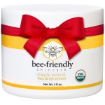 BeeFriendly Organic Face and Eye Cream, USDA Certified Organic Facial Moisturizer, All In One Natural Face, Eye, Neck, Decollete Cream Reduces Wrinkles & Lines, 2 oz