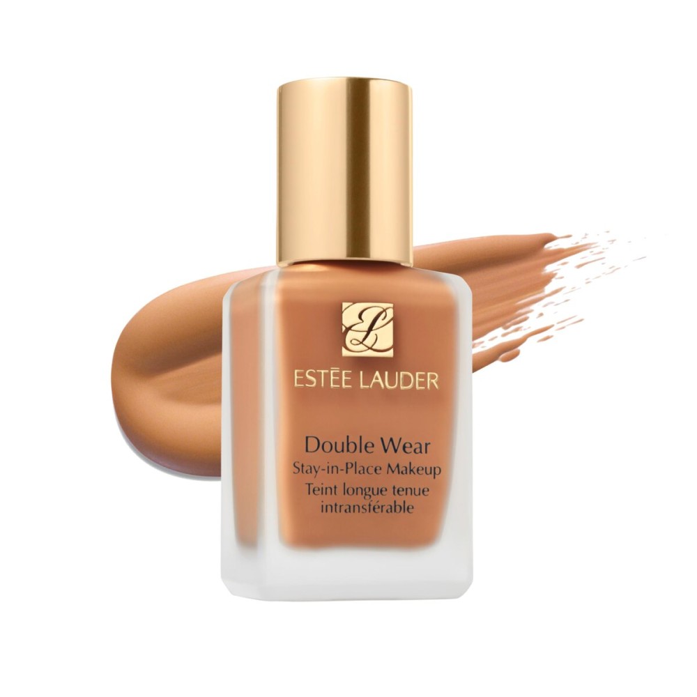 Este Lauder Double Wear Stay-in-Place 24-Hour Long-Wear Matte Foundation Makeup, 1 Fl Oz, 3N2 Wheat