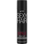 SexyHair Style Spray Clay Texturizing Hairspray Clay, 4.4 Oz | All Over Texture | Matte Finish | All Hair Types