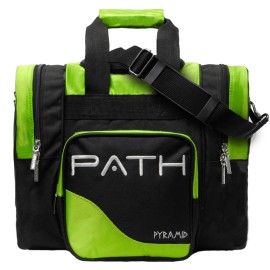 Pyramid Path Pro Deluxe Single Tote - Black/Lime Green