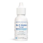 Biotics Research Bio-D-Mulsion Forte Liquid Vitamin D Drops 4000 IU - Vitamin D3 2000iu /Drop for Adults -Best Absorption, Strengthens Bones, Supports Cardiovascular & Immune System -1 fl oz
