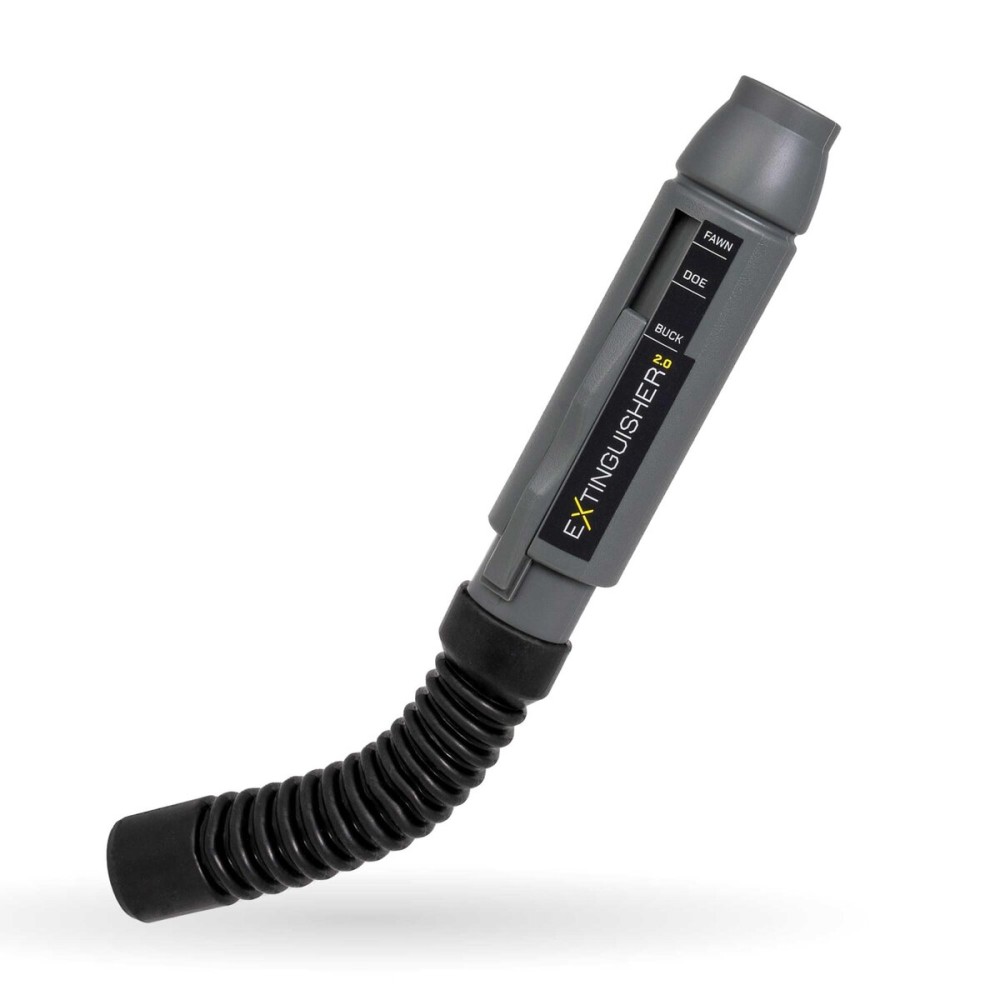 Extinguisher Deer Call by Illusion | Grunt Tube | Buck, Doe, Fawn | Adjustable 10-in-1 Call | Color (MossyOak/Gray) | Freeze Resistant