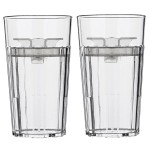 Reflo Smart Cup Bundle (Clear 2-Pack) Montessori Weaning Transition Training Cup, Slow-Spill Open-Rim Design, 360 Slow-Flow-Control, BPA-Free, Made in USA, E-Guide via QR Code