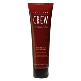 American Crew Men\'s Hair Gel, Light Hold Styling Product Gift for Him, 13.1 fl oz