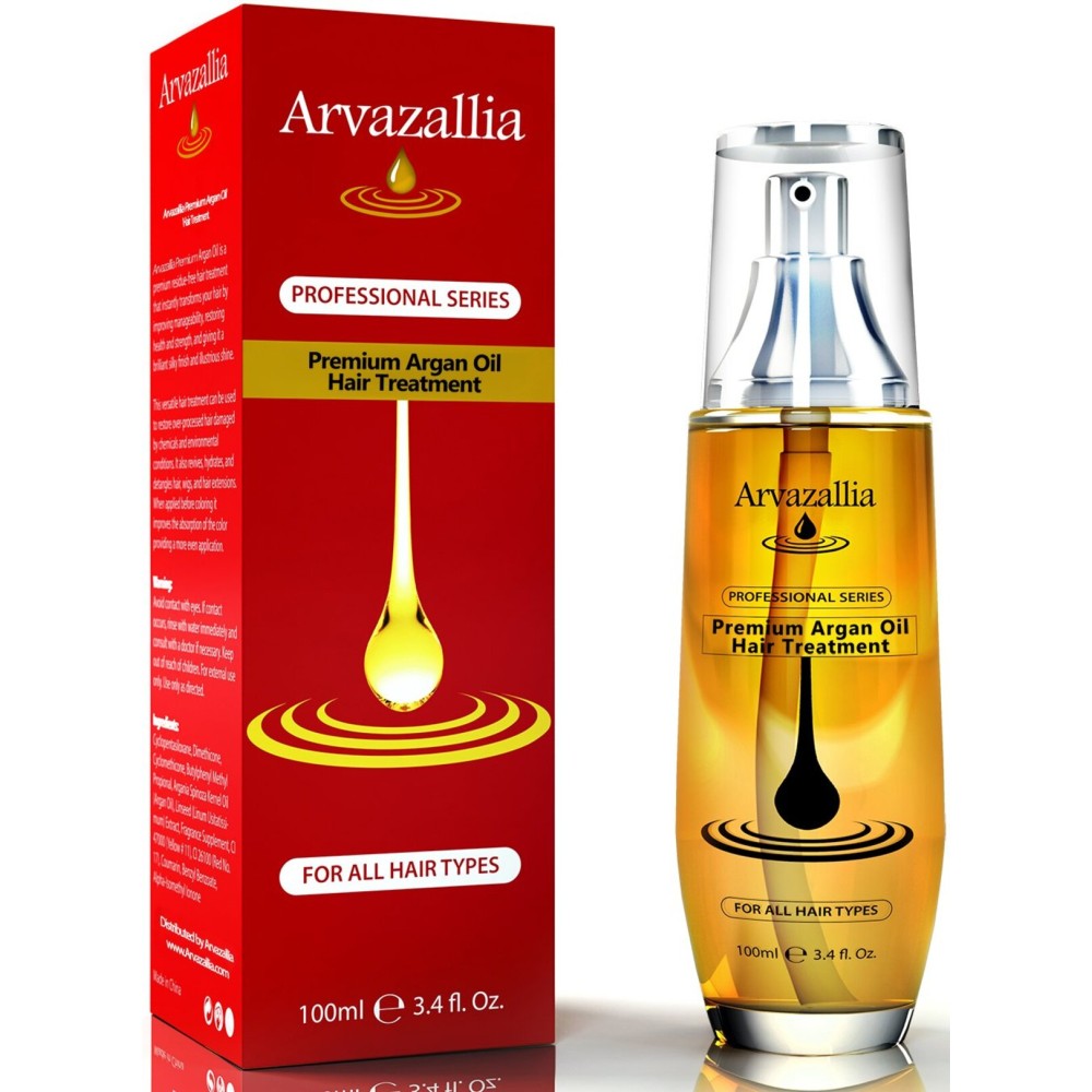 Arvazallia Argan Oil for Hair Treatment Leave in Treatment & Conditioner