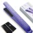 Herstyler Colorful Seasons Flat Iron - Travel Friendly Dual Voltage Flat Iron 1.25 inch - Ceramic Dual Voltage Hair Straightener - Purple Straightening Iron with Negative Ion Technology To Fight Frizz