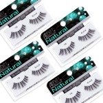 Ardell Natural Lashes False Eyelashes 118 - Black, Lightweight Strip Lashes for Everyday Wear, Reusable Lash Pack, 4 Pair