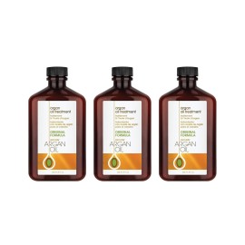 One \'N Only Argan Oil Hair Treatment - Lightweight & Hydrating Hair Oil for Natural, Wigs & Extensions - Shine Enhancing, Heat Protectant & Frizz Control (8 oz, 3pk)