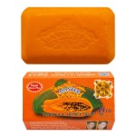 ASANTEE PAPAYA & HONEY Soap Bars with Vitamin C,E and Q10 Skin Cleansing 4.40 Oz (Pack of 2)