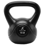ProsourceFit Vinyl Plastic Kettlebell from 10, 15, 20, 25, 30 and 35 lbs