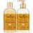 Shea Moisture Raw Shea Butter Shampoo and Conditioner Set, Deep Moisturizing with Sea Kelp & Argan Oil, Sulfate Free & Silicone Free, Curly Hair Products, Family Size, 13 Fl Oz (Pack of 2)