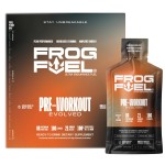 Frog Fuel Ultra Energy Gel & Pre Workout Shot with 1500mg Beta Alanine, Electrolytes 8g Protein Nano-Hydrolyzed Grass Fed Collagen, 10g Carbs, Gluten Free, Fat Free, Berry, 1.2 oz Packets, 24 Pack