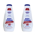 Ammens Body Powder Original - Talc-Free Clean Formula, All-Day 4X Strong Protection, 11 oz (Pack of 2)