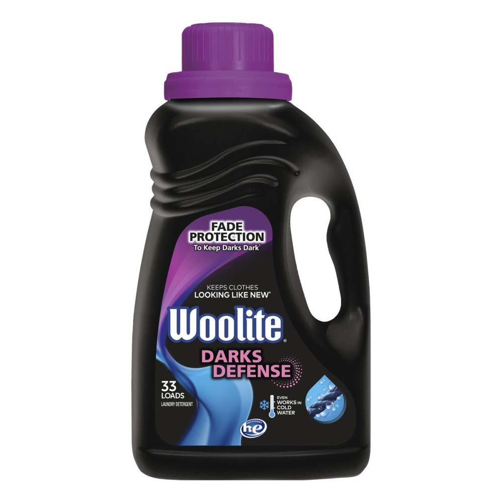 Woolite DARKS Liquid Laundry Detergent, 50 fl oz Bottle, With Color Renew, HE & Regular Washers