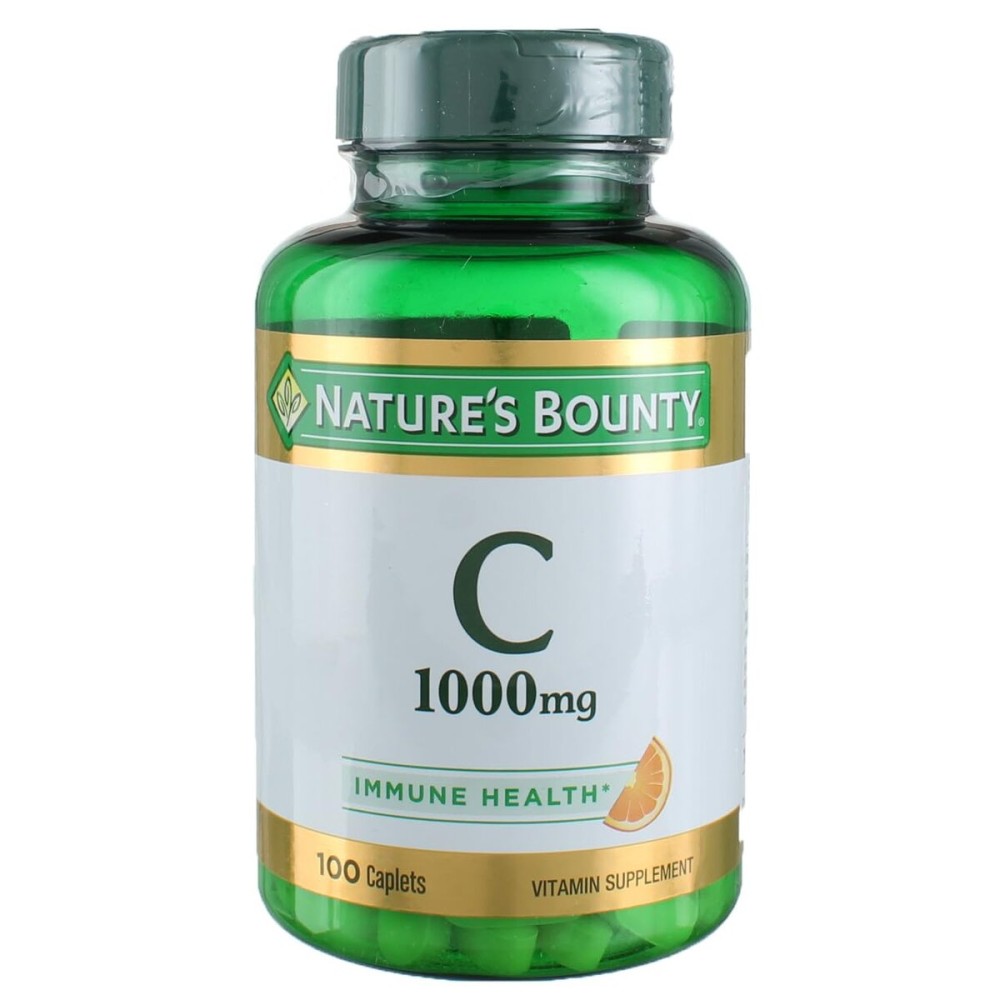 Nature\'s Bounty Vitamin C 1000 mg Immune Health Caplets 100 ea ( Pack of 6)