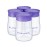 Lansinoh Breastmilk Storage Bottles | 4-Pack 5oz BPA & BPS-Free | Pump-to-Storage Feeding Bottles | Compatible with Lansinoh Breast Pumps and Nipples