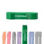 WODFitters Pull Up Assistance Band for Stretching, Mobility Workouts, Warm Up, Recovery, Powerlifting, Home Fitness and Exercise (4 Green)