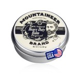Mountaineer Brand Natural Heavy Duty Beard Balm | Original (Cedar Fir) Scent | Made in West Virginia | Beard Tamer | Conditions, Softens, Tames, Style | 2oz