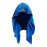 MISSION Cooling Hoodie Towel- Sport Hood Towel, Cools when Wet, UPF 50, Contours Your Head to Stay in Place- Blue
