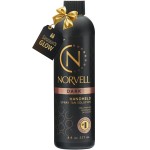 Norvell Premium Spray Tan Solution Dark 8 fl oz - Professional Sunless Tanning Formula for Deep Natural Bronze, Streak Free, Fast Drying, Long Lasting Color