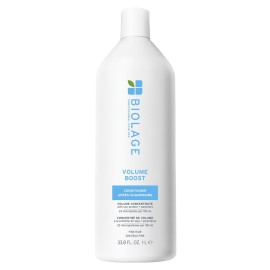 Biolage Volume Boost Conditioner - Weightless Moisture, Shine & Volume, Detangles Fine Hair, Soy Protein & Polymers, Vegan & Paraben-Free, 33.8 Fl Oz