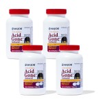 Major Acid Gone Extra Strength Antacid Chewable Tablets - Anti-Acid Relief - Acid Reflux Medicine for Adults - Upset Stomach, Acid Indigestion, and Heartburn Relief - Long-Lasting - 100-Count (4 Pack)