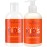 Shea Moisture Mango & Carrot Kids, Extra-Nourishing, Shampoo (8 Oz) and Conditioner (7.7 Oz), Orange Blossom Extract, Dry, Delicate Hair, Vitamin B-5 & Vitamin E, 2 Piece Set