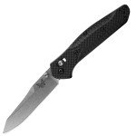 Benchmade - Osborne, Every Day, Outdoor, Folding Knife, Reverse Tanto Blade with Black Carbon Fiber Handle (940-1)